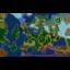 Zombie attack in Europe Warcraft 3: Map image