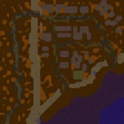 Zombie hunter - Warcraft 3: Mini map