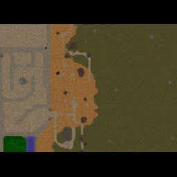 Zombie-Invasion 1.2b (GER) - Warcraft 3: Mini map