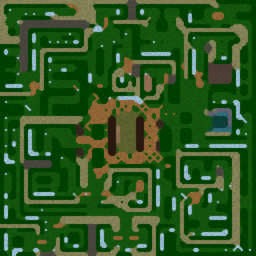 Zombie Invasionv2.39a - Warcraft 3: Mini map