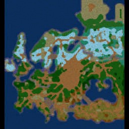 Zombie Rush 6.9 c beta3 - Warcraft 3: Mini map