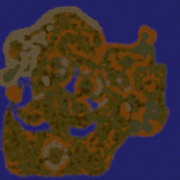Zombie Threats V1.2 - Warcraft 3: Mini map