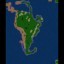 Zombie Warfare ver1.2 - Warcraft 3 Custom map: Mini map