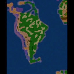 Zombie Warfare ver1.6 - Warcraft 3: Mini map