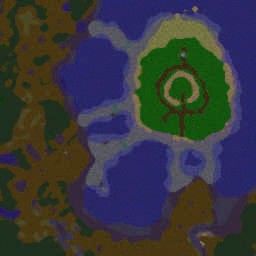 Zones of Conflict - Theramore 1.0 - Warcraft 3: Mini map