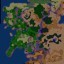 LotR - Risk Warcraft 3: Map image