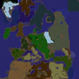 Risk Forever (2.5.7) - Warcraft 3: Mini map