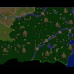 Risk Zen Masters Version 1.0 - Warcraft 3: Mini map