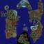 World of Warcraft RISK v2.94a - Warcraft 3 Custom map: Mini map