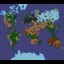 World War 3: Nuclear Sunrise 19.2 - Warcraft 3 Custom map: Mini map