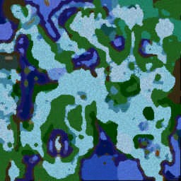 World War 3 SnowHill - Warcraft 3: Mini map