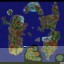 WoW RISK Cataclysm v1.17d - Warcraft 3 Custom map: Mini map