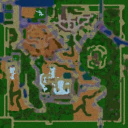 罗伯的复仇 3.4 - Warcraft 3: Mini map