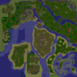 A Time For A Hero - Warcraft 3: Mini map
