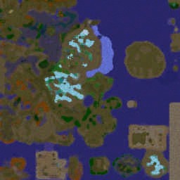 Altruistic Conquest Beta - Warcraft 3: Mini map