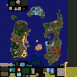 Azeroth Online v0.09A - Warcraft 3: Mini map