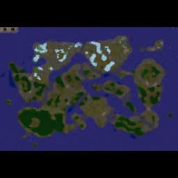 BETAv102 Tales of Kaltazar - Warcraft 3: Mini map