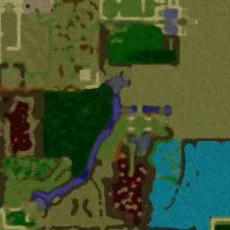 Conquest 2 RPG: A New Generation 1.4 - Warcraft 3: Mini map