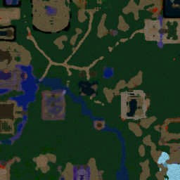 COT RPG Plain of Medea (MRO mod) - Warcraft 3: Mini map