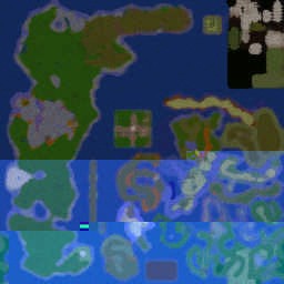 Dalanar RPG v0.25b - Warcraft 3: Mini map