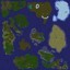 Dark Invasion 2.01 - Warcraft 3 Custom map: Mini map