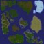 Dark Invasion II v2.05 - Warcraft 3 Custom map: Mini map
