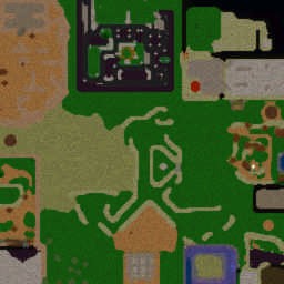 DBZ Cell RPG Resurrected 1.11 - Warcraft 3: Mini map