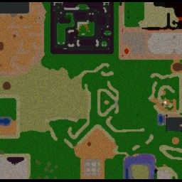 DBZ Cell Rpg Resurrected - Warcraft 3: Mini map