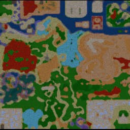 DBZ Tribute Final - Warcraft 3: Mini map