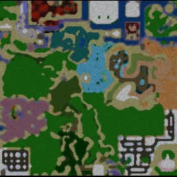 DBZ Tribute Fusion 0.5Dr - Warcraft 3: Mini map