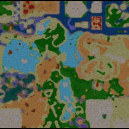 DBz Tribute Galaxie 1.00 - Warcraft 3: Mini map