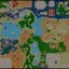 DBZ Tribute Heroes 1.1 - Warcraft 3 Custom map: Mini map