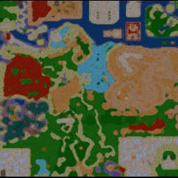 DBZ Tribute Tenkaichi - Warcraft 3: Mini map