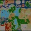 DBZ Tribute Ultra V.84 - Warcraft 3 Custom map: Mini map