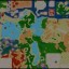 DBZ Tribute Ultra V.90 - Warcraft 3 Custom map: Mini map