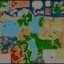DBZ Tribute Ultra V.95 - Warcraft 3 Custom map: Mini map