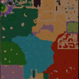 DoH RPG V1.01Br - Warcraft 3: Mini map