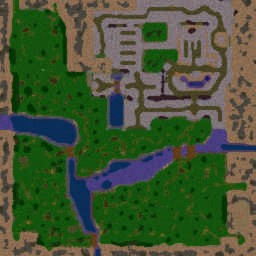 Dw-Battle of Jian Ye 1.7 - Warcraft 3: Mini map