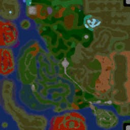 Elador Griffith v7 - Warcraft 3: Mini map