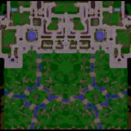 Fall of Lordaeron - Warcraft 3: Mini map