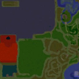 Heroes do Destino RPG v1.1 - Warcraft 3: Mini map