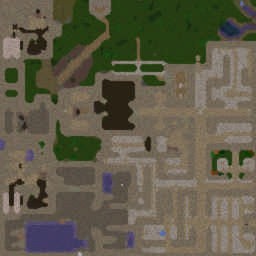 High School RP (HSL) - Warcraft 3: Mini map
