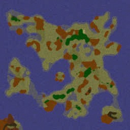 ISLAND OF DEATH v 1.01 - Warcraft 3: Mini map