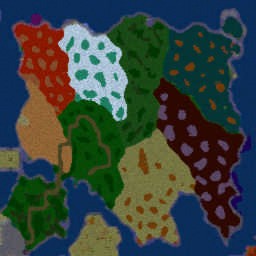 Island RPG FINAL - Warcraft 3: Mini map