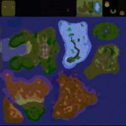Isles at War RPG 0.94D - Warcraft 3: Mini map