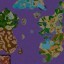 Le Monde d'Azeroth cdo v1.7 - Warcraft 3 Custom map: Mini map