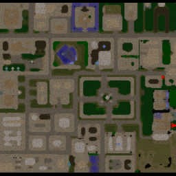 LoaP Alien Vs Predators v1.3 - Warcraft 3: Mini map