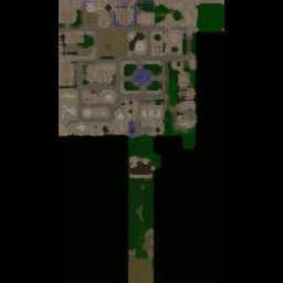 Loap Zombie Nation - Warcraft 3: Mini map