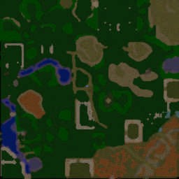 LOTR BUILDER Dwarf-warlord Hard mode - Warcraft 3: Mini map