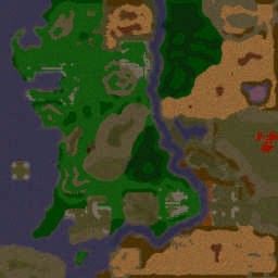 Lotr Builder Power of Below - Warcraft 3: Mini map